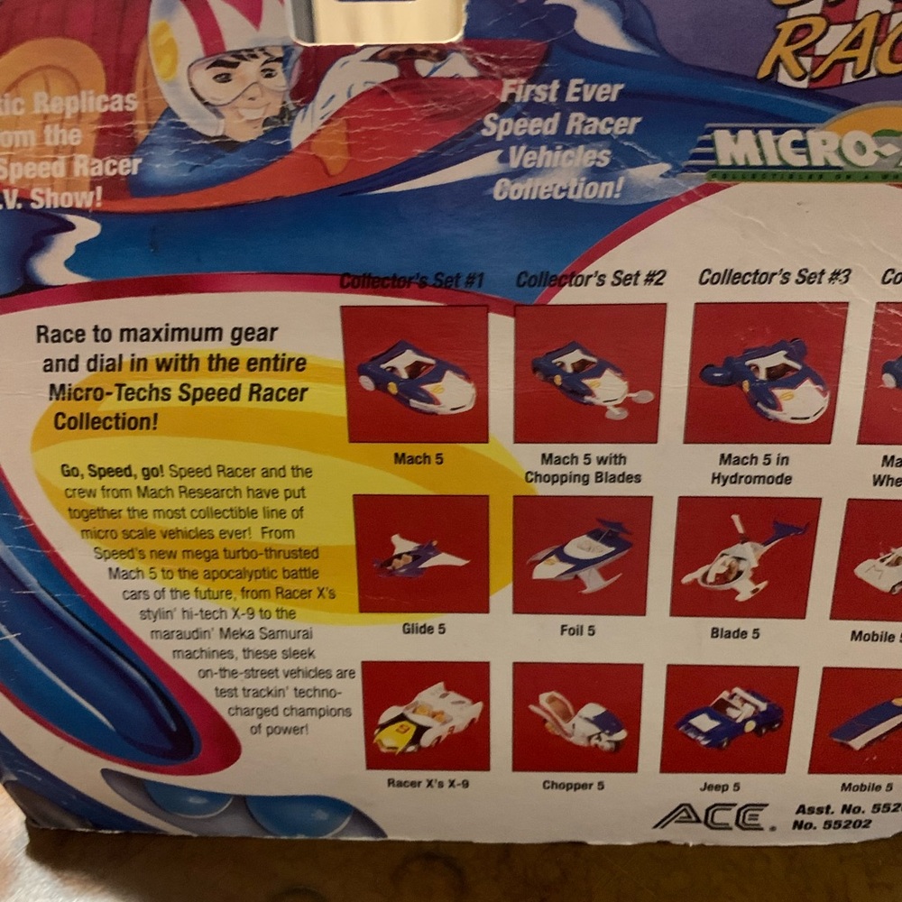 Speed Racer Cartoon Micro Toy Cars- Micro - Picture 5 of 6